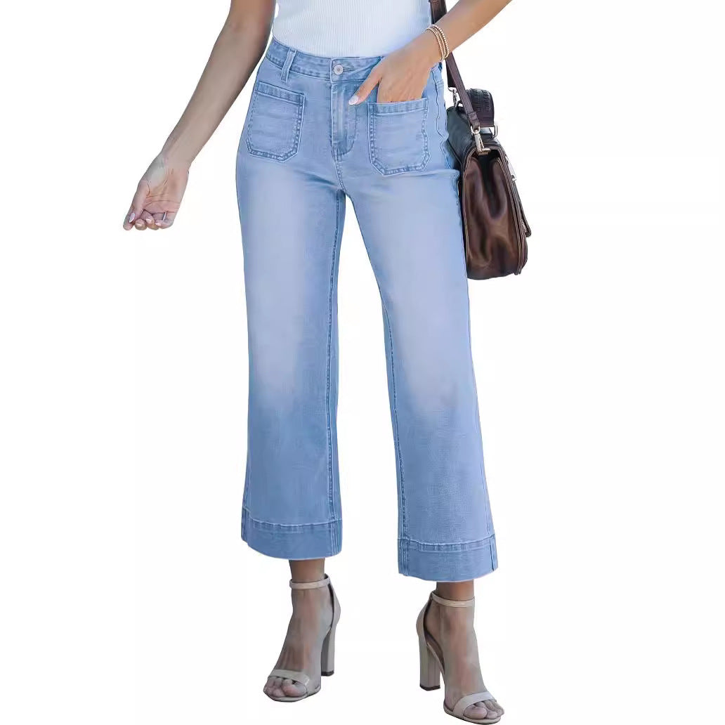 THE KIYA CROPPED JEANS