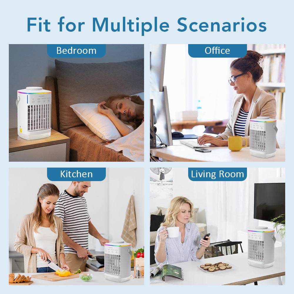 Desktop Dormitory Home Air Conditioner Fan