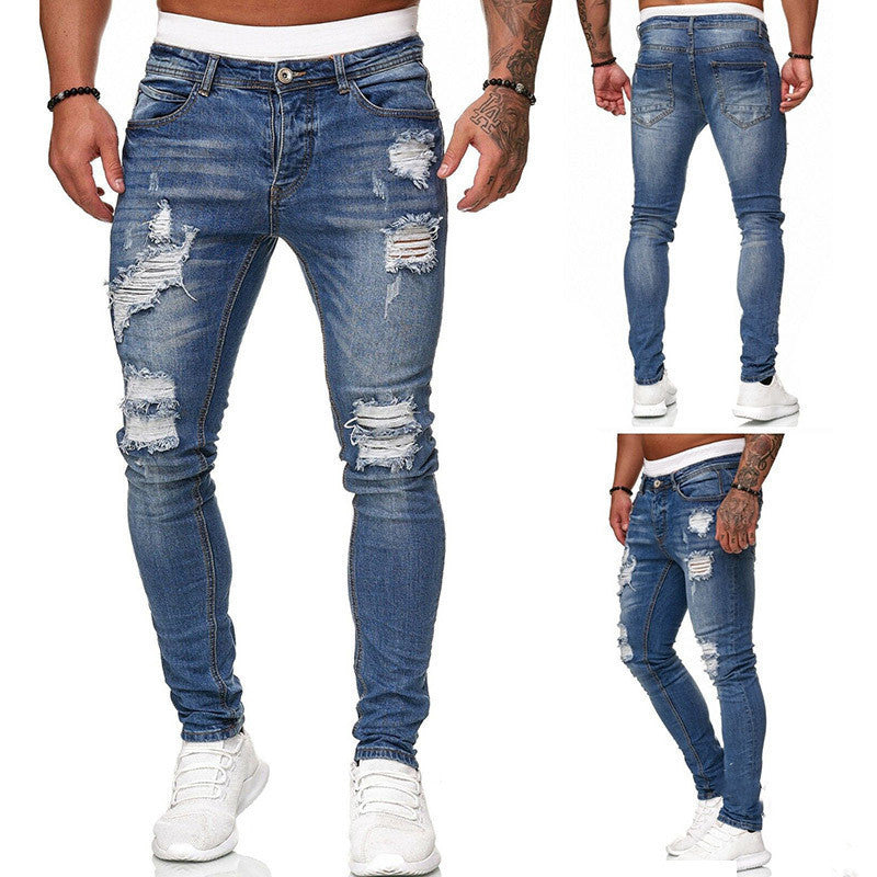 PENCIL DENIM PANTS