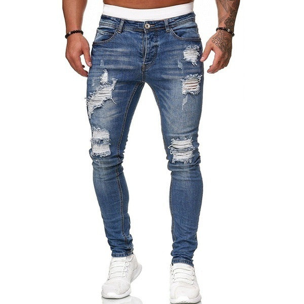 PENCIL DENIM PANTS