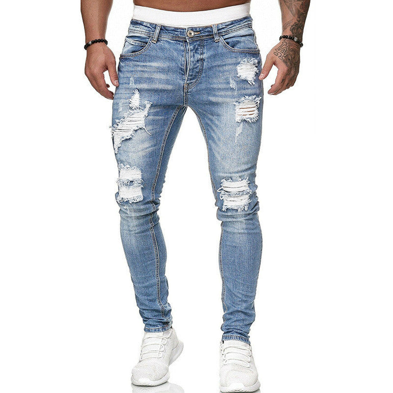 PENCIL DENIM PANTS
