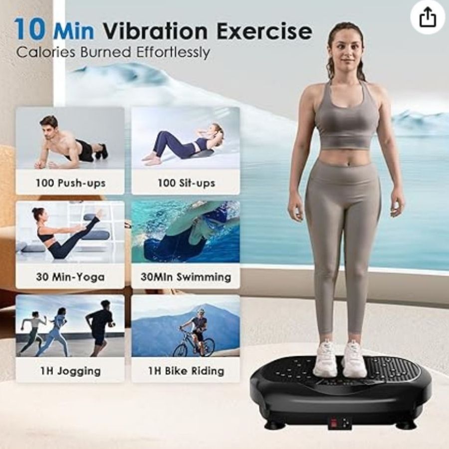 Vibration Plate Exercise Machine