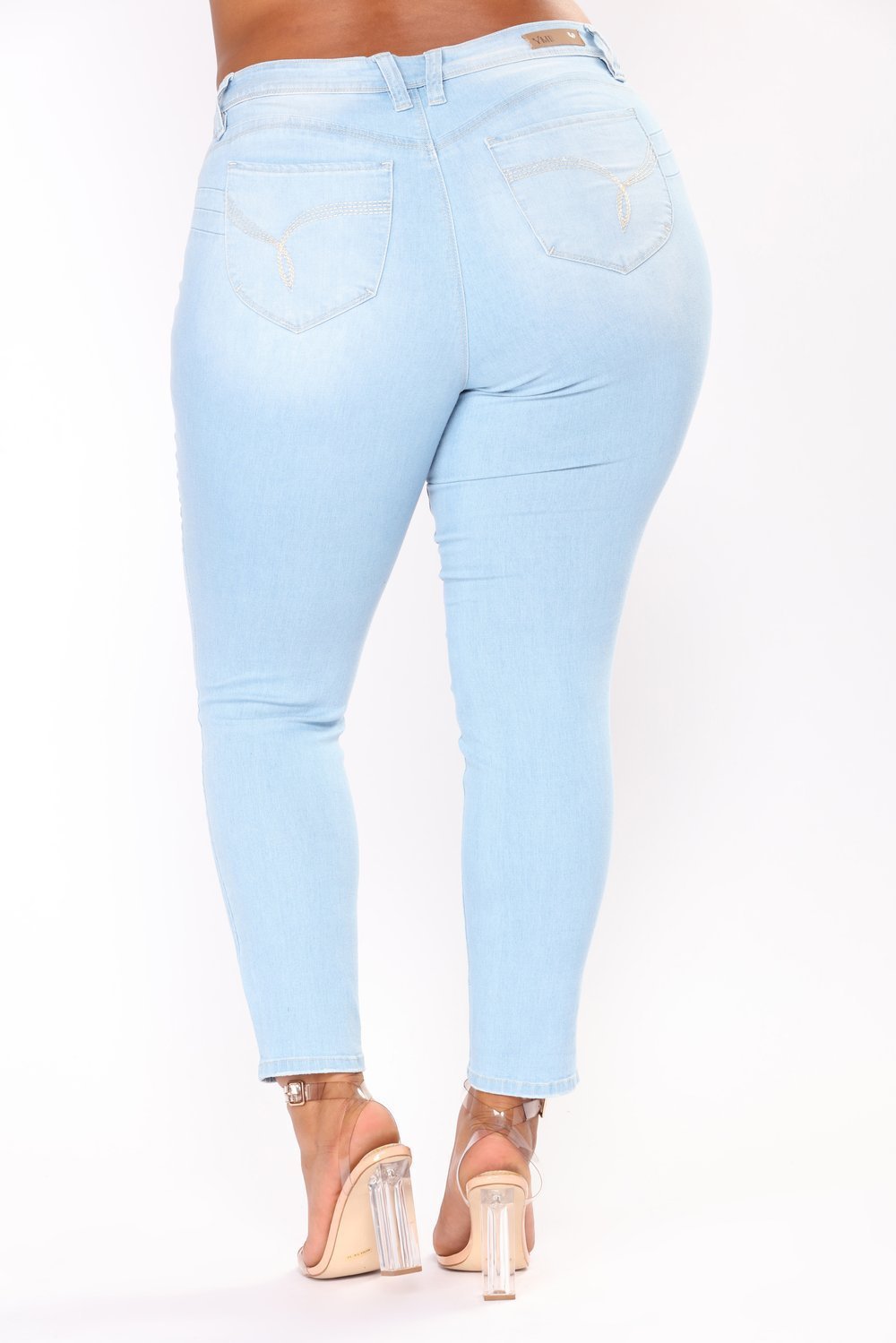 THE DIANA ELASTIC DENIM JEANS