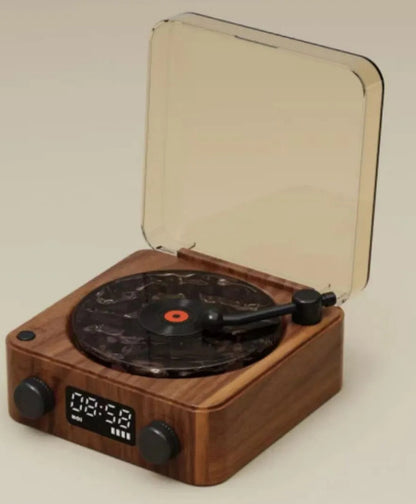 Retro Turntable Speaker Wireless Stereo