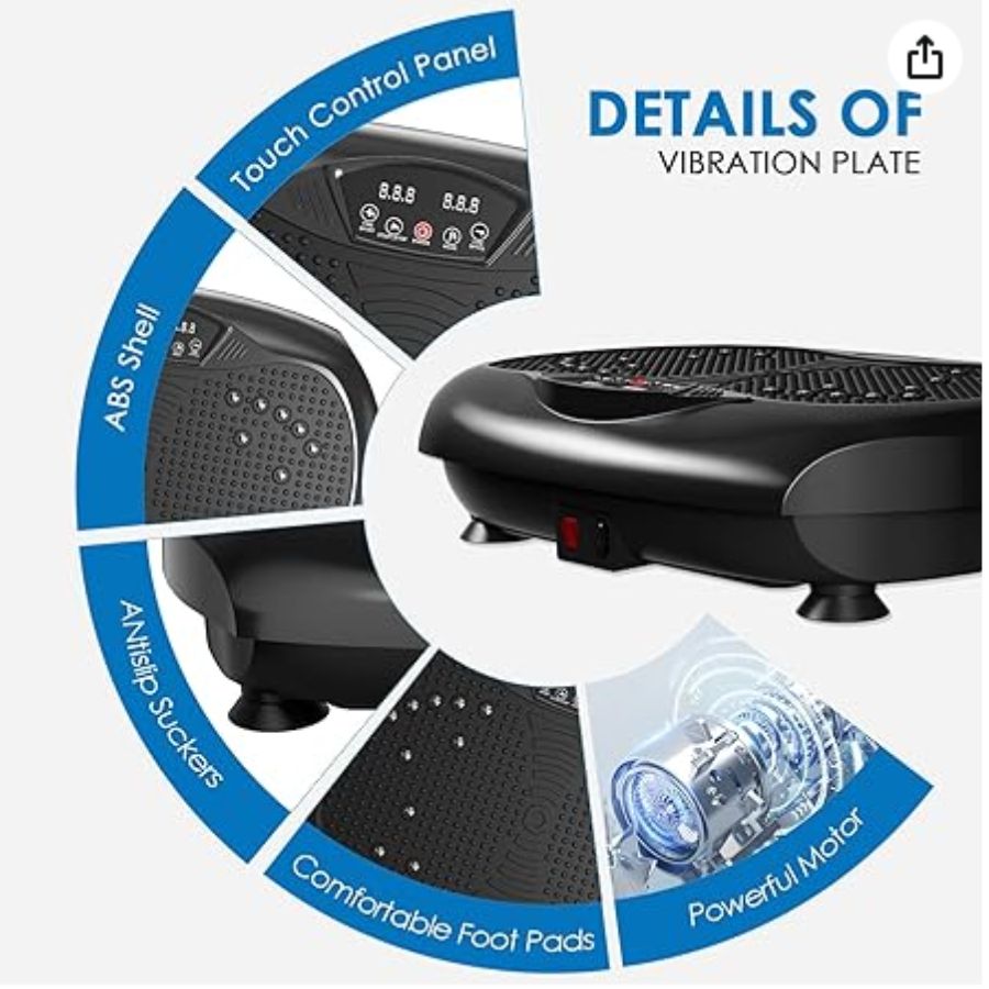 Vibration Plate Exercise Machine