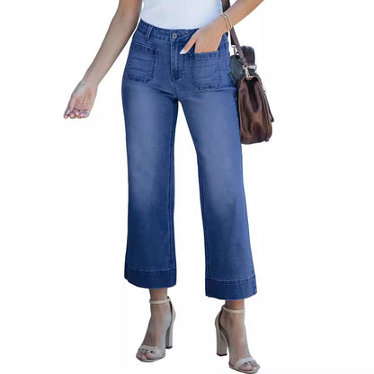THE KIYA CROPPED JEANS