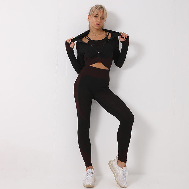 Yoga Set Gym Clothing Leggings