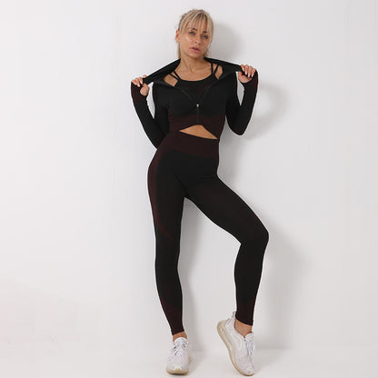 Yoga Set Gym Clothing Leggings