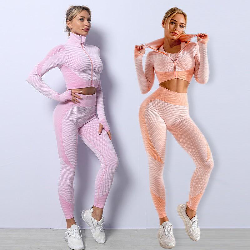Yoga Set Gym Clothing Leggings