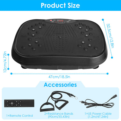 1Pc Vibration Exercise Machine Vibrating Plate