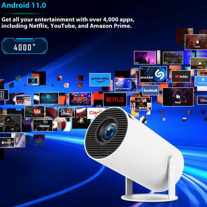 Nuvina Portable Smart Projector HD