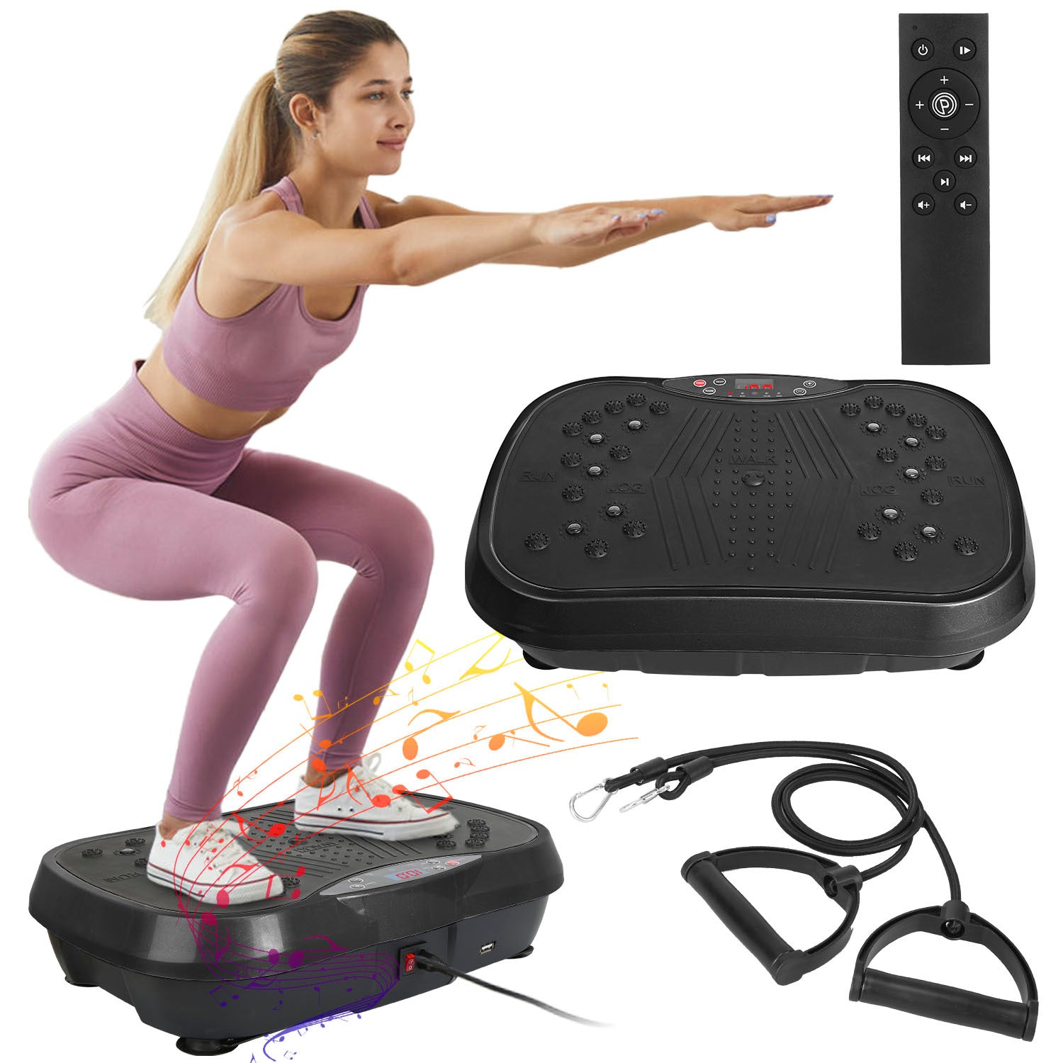 1Pc Vibration Exercise Machine Vibrating Plate